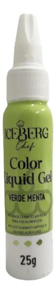 CORANTE LIQUIDO GEL VERDE MENTA 25G