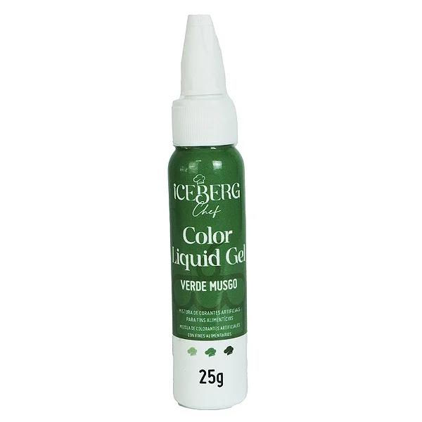 CORANTE LIQUIDO GEL VERDE MUSGO 25G