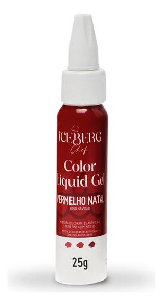 CORANTE LIQUIDO GEL VERMELHO NATAL 25G