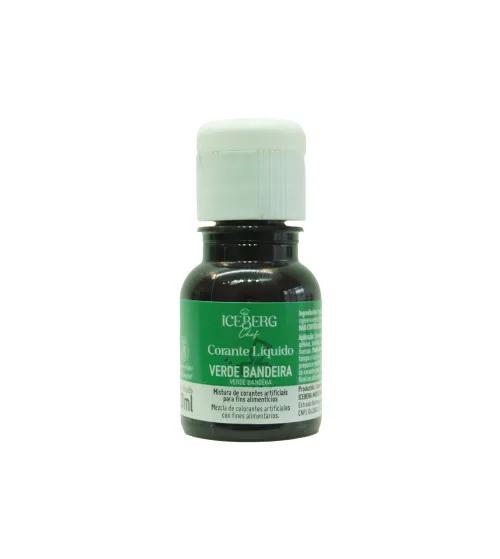 CORANTE LIQUIDO VERDE BANDEIRA 10ML