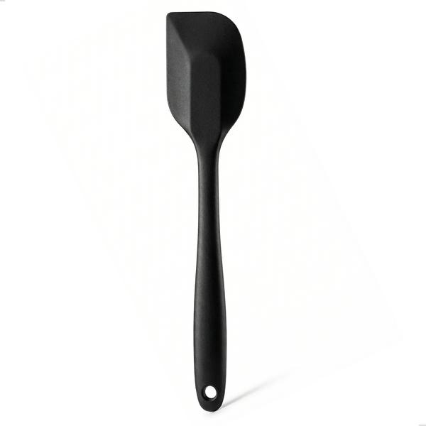 ESPATULA DE SILICONE PRETA 27,8X6,1CM