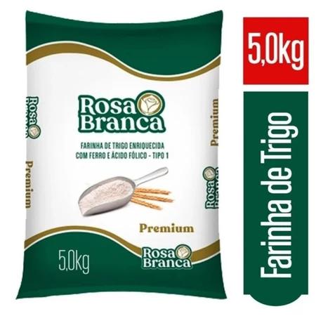 FARINHA TRIGO ROSA BRANCA PREM.5KG