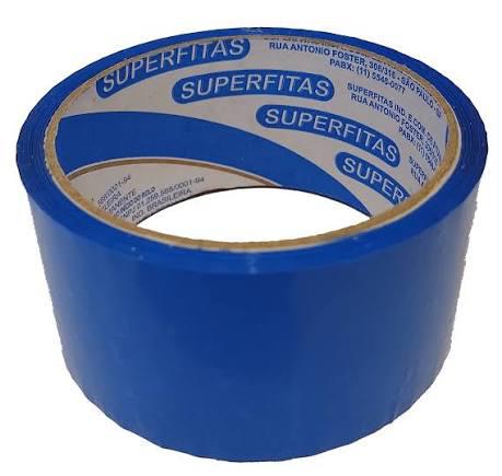 FITA P/EMB 45X40MTS AZUL C/5