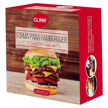 FORMA DE HAMBURGUER PLAST 12,5X10,9XX6,5CM