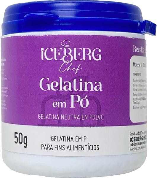 GELATINA EM PÓ ICEBERG 50G