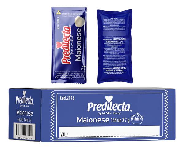 MAIONESE PREDILECTA SACHE 144X7G