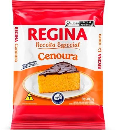 MISTURA P/ BOLO CENOURA REGINA 400G