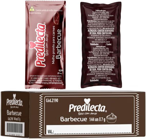 MOLHO BARBECUE SACHER 144X7G