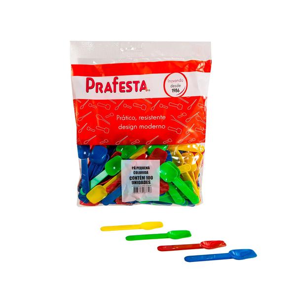 PÁ PEQ. COLORIDA 100UN