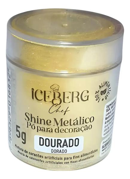 PÓ PRA DECORAÇÃO CINTILANTE DOURADO VERDADEIRO 5G