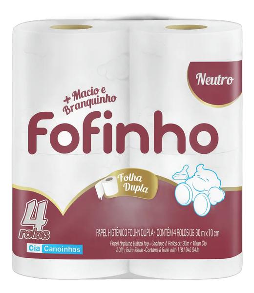 PAPEL HIG.FOFINHO F.DUPLA C/4 30M C/24