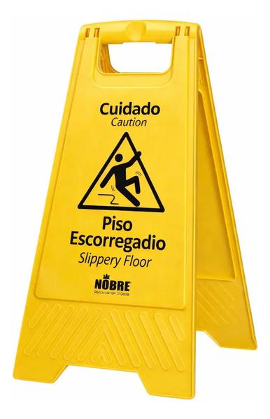 PLACA PLASTICA SINALISADORA PISO MOLHADO