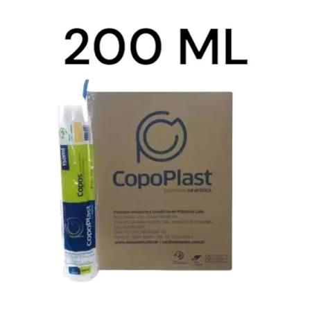 POTES DESCARTAVEIS COPOPLAST C/50 200ML
