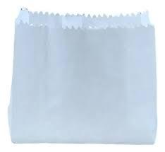 SACO LISO BRANCO 12,5X13CM C/100