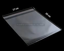 SACO PP ADESIVO 17X20 C/100