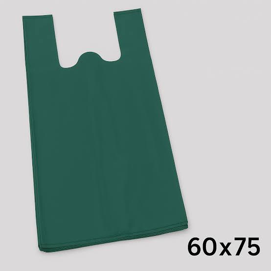 SACOLA 60X75 VERDE KG C/5