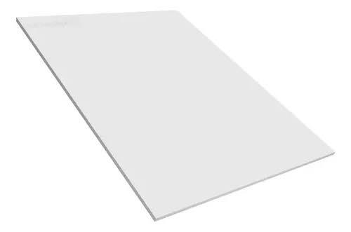 TABUA MDF 6MM RET BRANCA 20X30