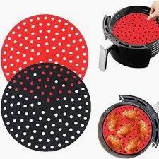 TAPETE SILICONE PARA FRITADEIRA REDONDO