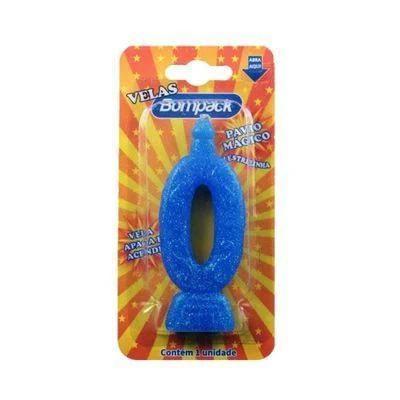 VELA SUPERNUMEROS BOMPACK N0 AZUL