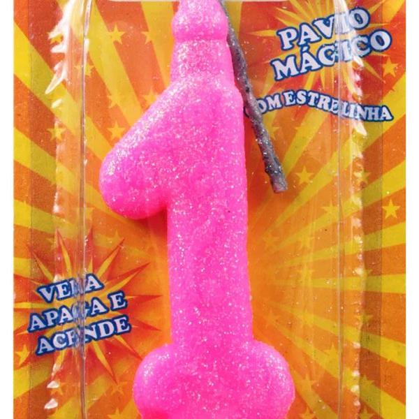 VELA SUPERNUMEROS BOMPACK N1 ROSA