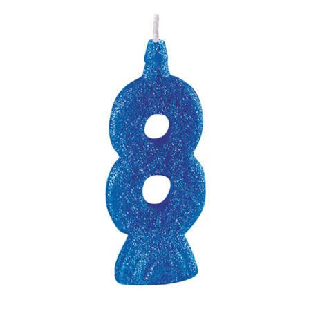 VELA SUPERNUMEROS BOMPACK N8 AZUL