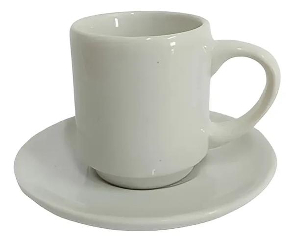 XICARA PORC.CAFÉ C/ PIRES 75ML HOTEL BR