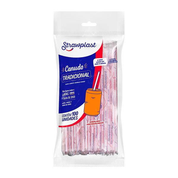 CANUDO STRAWPLAST COMUM  400UN