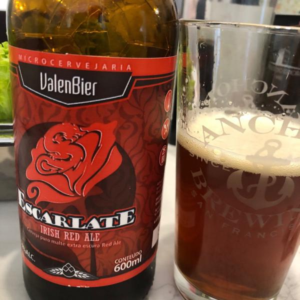 CERVEJA VALENBIER RED ALE 600 ML