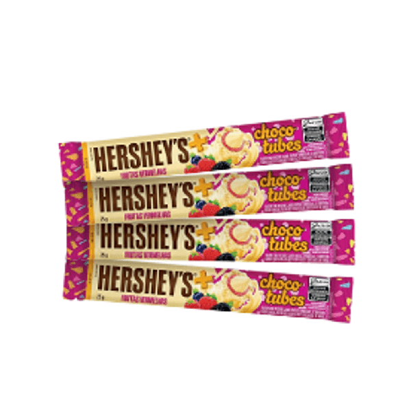 CHOCOTUBS HERSHEYS F.VERMELHAS 25GR
