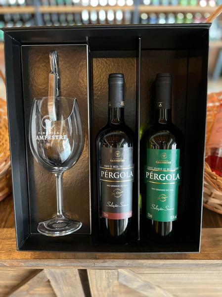 KIT VINHO PERGOLA TTO SUAVE 2TC 750ML