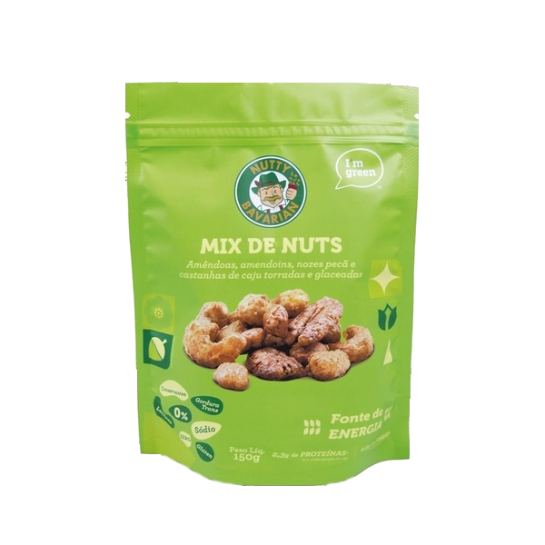 MIX NUTS GLACEADO NUTTY BAVARIAN 150G