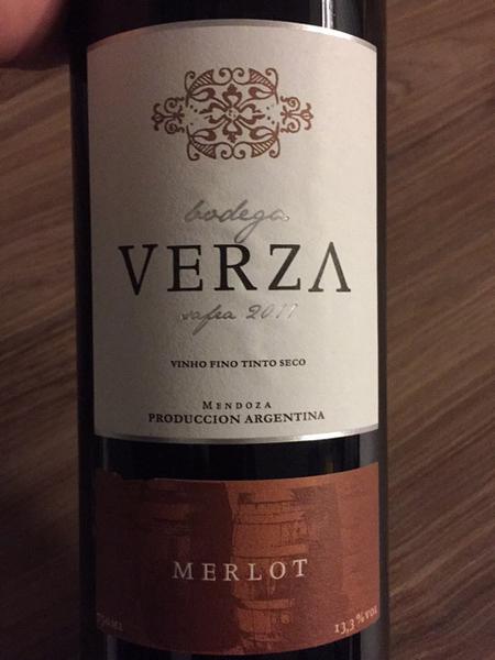 VINHO VERZA MERLOT TTO 750ML