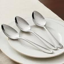COLHER MESA CB PLAS.BEGE INOX  EN
