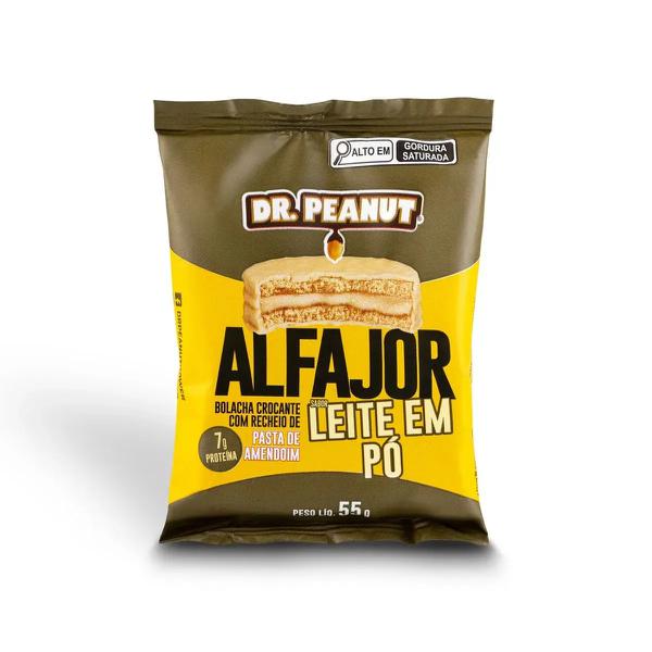 ALFAJOR DR PEANUT LEITE PO 55G