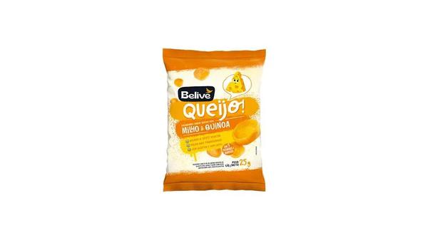 BELIVE SALGADINHO MILHO/QUIN QJO 25
