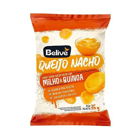 BELIVE SNACK MILHO QUEIJO NACHO 35G