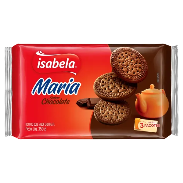 BISC ISABELA MARIA CHOCOLATE 350G