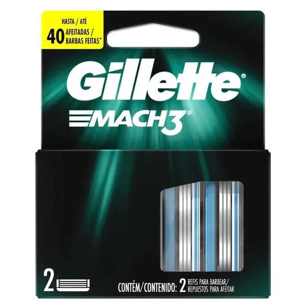 CARGA GILLETTE MACH3 REGULAR 2UN