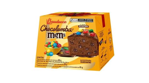 COLOMBA MINI M&MS BAUDUCCO 80G