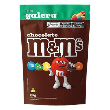 CONFEITO M&MS CHOCO AO LEITE 132G