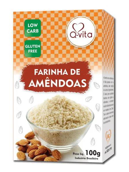 FARINHA DE AMENDOAS QVITA 100G