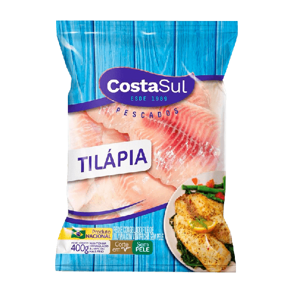 FILE DE TILAPIA COSTA SUL 400G