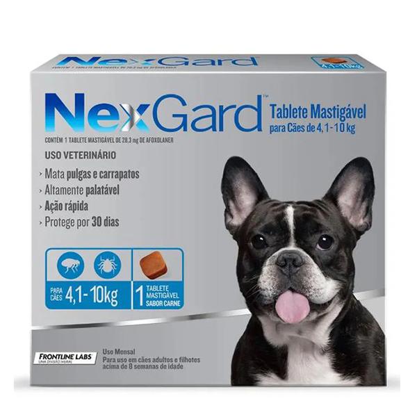 NEXGARD P 4A10KG TABLETES UNIDADE