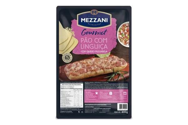 PAO C/LINGUICA MEZZANI 400G