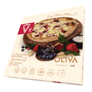 PIZZA CONG OLIVA CHOC/FTS VERM 350G