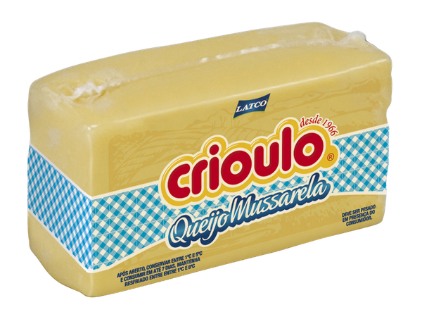 QUEIJO MUSSARELA CRIOULO KG