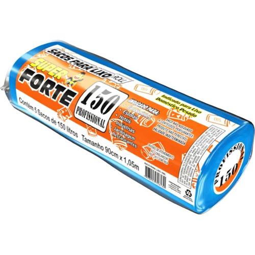 SACO LIXO SUPER FORTE ROLINHO 150L