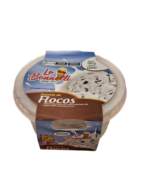SORVETE LA BONNELLI FLOCOS 220ML