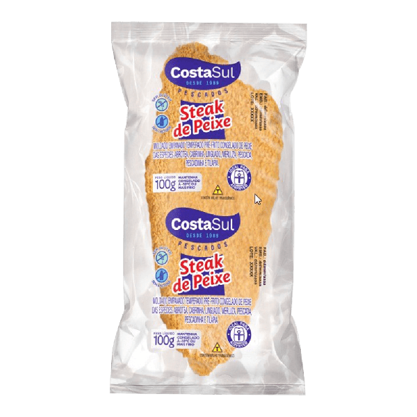 STEAK DE PEIXE COSTA SUL 100G