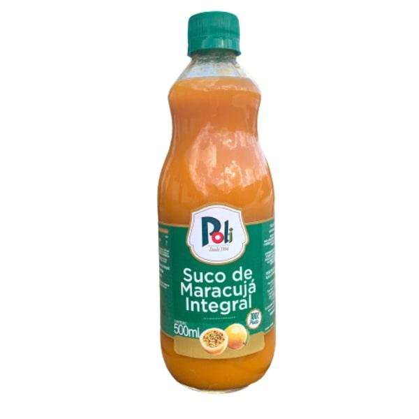 SUCO DE MARACUJA INTEGRAL POLI 500M
